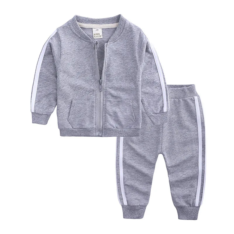 Clothes Tracksuit for Children Track Suitscustom logo Little Boy Jogging Suits