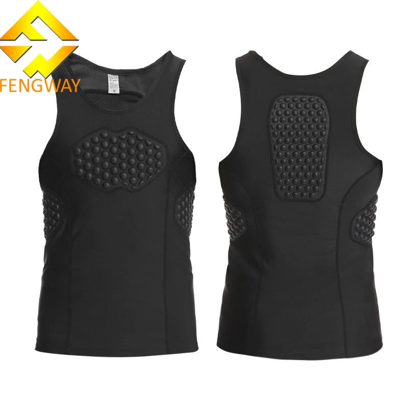 Autumn Sports Waist Protection Vest Skiing and Football Honeycomb Breathable Anti-Collision for Winter Sports