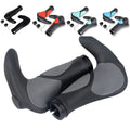 Rubber Integrated Cycling Ergonomics Bicycle Handlebar Grips Aluminum Shock Absorption MTB BMX Mountain Bike Hand