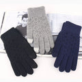 MIO New Arrival Hot Sale Winter Adult Custom Winter Gloves Touch Screen for Men and Women Keep Warm Thicken Knitted Gloves