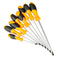 PP Handle Electric Screwdriver Set CRV PH0 PH1 PH2 PH3 Magnetic Screwdriver with Chrome Finish for DIY Customized OEM Support