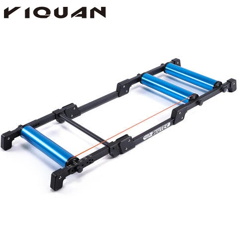 Indoor Cycle Riding Platform Home Roller Trainer Aluminum Alloy Foldable Fitness Exercise Training Bike Roller Stand
