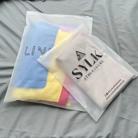 Frosted Zipper Plastic Retail Packaging Packing Poly Bag Ziplock Zip Lock Bag Package with air Hole