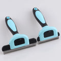 Wholesale Pet Shedding Comb Fader Cat and Dog Brush Interchangeable Blade Head Medium and Large Removal Beater Knife for Dog