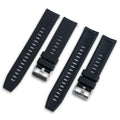 Dive Silicone Watch Strap 22mm 20mm Silicone Watch Bands with Metal Buckle Silicone Strap for Smart Watch