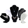 Flannelette Pendant Necklace Display Props Portrait Neck  Model Jewelry Rack Jewelry Display Rack Wholesale