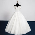 AL1137 Vestidos Novia Boda Civilvestidos De Quincevestidos De Quinceaera 2022 Hot Sale Bridal White Beaded Lace Wedding Dresses