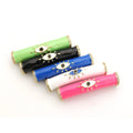Enamel Black Eye Long Tube Copper Alloy Beads Charm for DIY Jewelry