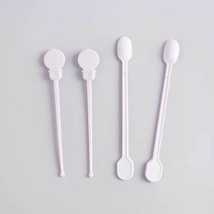 130mm/115mm Biodegradable Disposable Cornstarch Cocktail Stick Drink Tea Stirrer Coffee Milk Swizzle Sticks for Bar Milk Shop