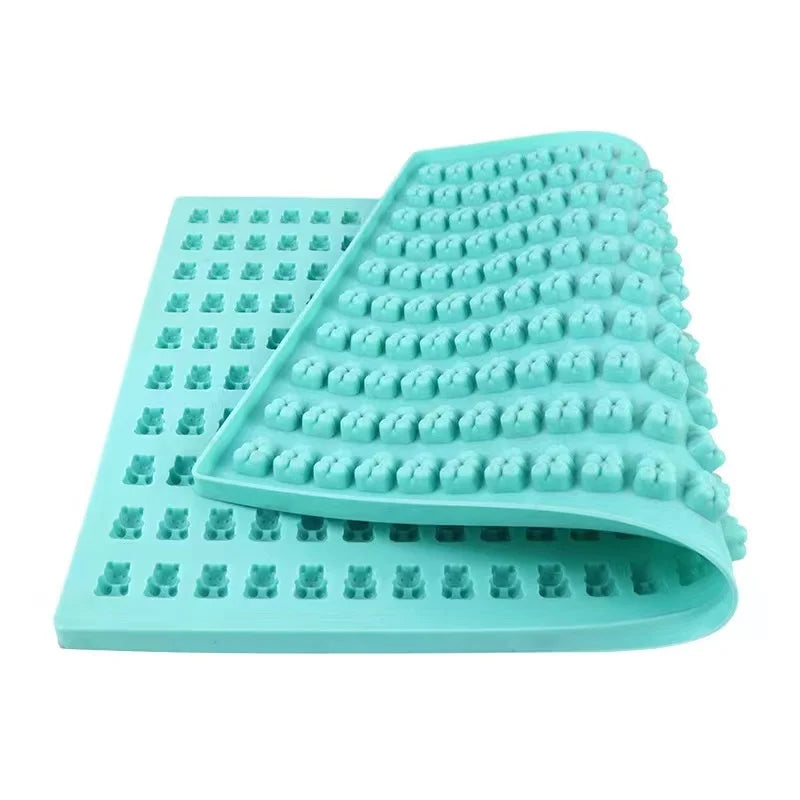 2025 LST Hot Sale Food Grade Eco-Friendly Silicone Jelly Gummy & Bear Vitamin Mold 250/150/40 Cavity Cake Tools with Free Sample
