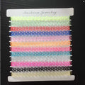 12 Pcs/pack 12 Colors Tattoo rainbow Chokers Necklace Vintage Stretch Elastic Henna Gothic Punk Elastic Women Jewelry