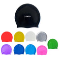Top Selling Custom-Made Universal Silicone Waterproof Printed Swim Caps for Long Hair Unisex One Size Customizable Logo Color