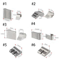 3/6 Set Freehub Pawls Universal Stainless Steel Spring Claw Cycling Accessories Bicycle Parts for Cassette Hubs