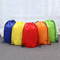 Wholesale Non-woven Draw String Bag Rope Handle Drawstring Backpack Bag  Storage Shoe Dust Bags