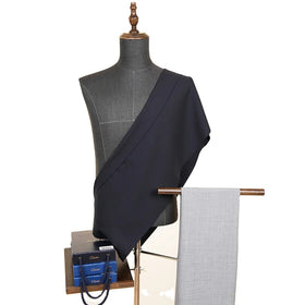 New Eco-Friendly Wrinkle Resistant Yarn Dyed Wool/Polyester Italian Suiting Fabric Worsted Merino Wool Men's Jackets Garments