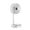 Cheap Price Rotating Foldable Portable Usb Fans Recharge Battery Folding Storage Portable Floor Fan With 3 Speed Adjust