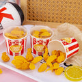 Novelty Stationery Sets School Kids Gifts Creative Cute Cartoon Fried Chicken Erasers