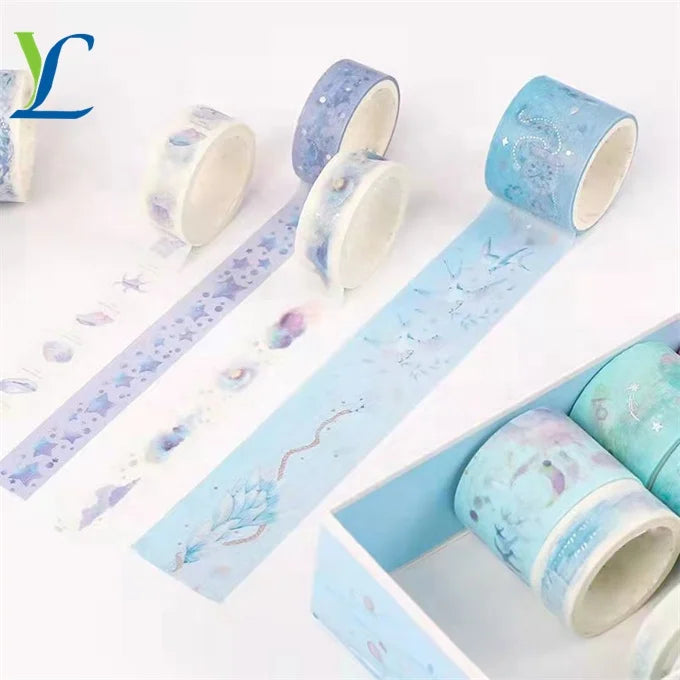 Cassette Tape Washi Multipurpose Fantasy World Decorative 60 Pcs Tapes Washi Tape