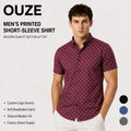 2022New Design Custom Print Button Shirt Short Sleeve Printed Hawaiian Casual Shirts for Men