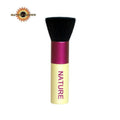 Factories Wholesale Face Gold Yellow Private Label Soft Synthetic Hair Flat Self Tanning Yellow Single Kabuki Tanning Brush