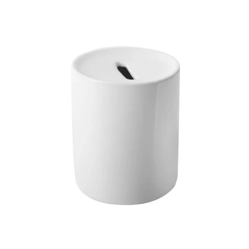 Qualisub Ceramic Money Holders Blank Sublimation Ceramic Money Bank for Heat Press