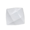 Hot Selling Restaurant Dinnerware Set 10 Inch  White Plastic Dishes Square Melamine Charger Plate