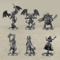 Premium Viking Pure Copper Soldier Model OM03 Medieval Warrior Tabletop Game Figurine Metal Craft Desktop Ornament