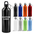 Customized Cheap Promotion Water Bottle with Company Logo Outdoor Sport Aluminium or Stainless Steel Water Bottle for Promotion