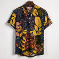 Buy Men Pullover Short Sleeve Printing  Hawaiian Beach Shirt