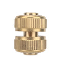 1/2 Inch Brass Water Hose Joints Agriculture Garden Irrigation Hose Repair Connectors Brass Pipe Fittings