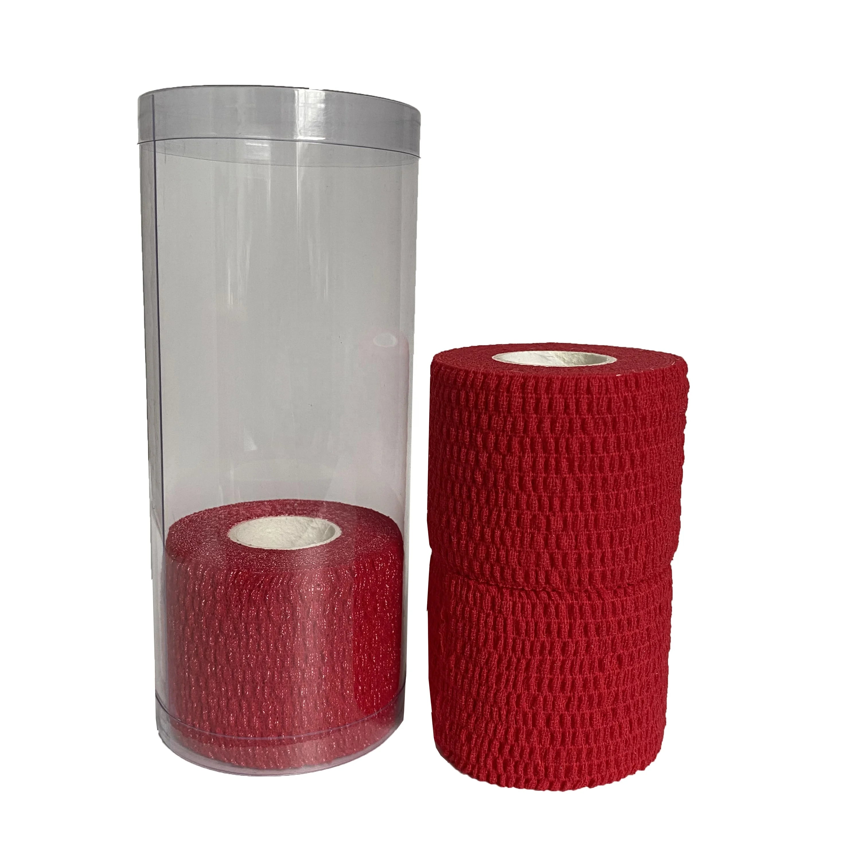 3 Rolls Plastic Bucket Package EAB Thumb Weightlifting Tape