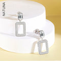 Factory Custom Jewelry Pendientes 925 Sterling Silver Waterproof Color Earrings for Everyday Wear