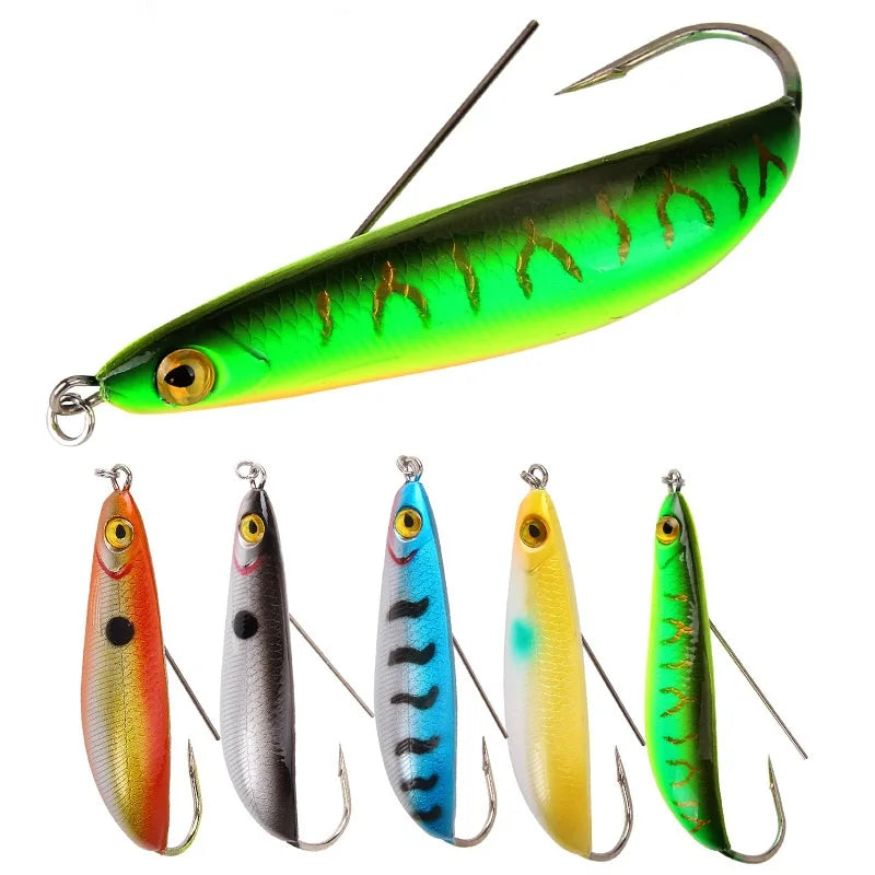 20g 85mm Saltwater Colorful 3D Eye Vibration VIB Fishing Artificial Bait Wobbler Hard Sea Fishing Lure