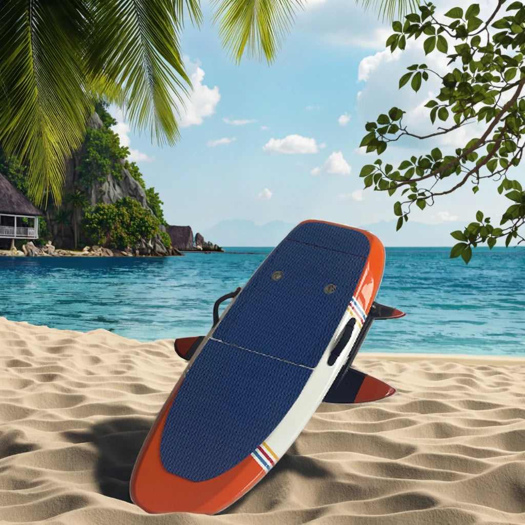 CY EDEF003 Hot Selling 8KW Carbon Electric Surfboard Water Sport E-foil Hydrofoil 45KM/H Max Speed 2 Hours Run Time Lakes Rivers
