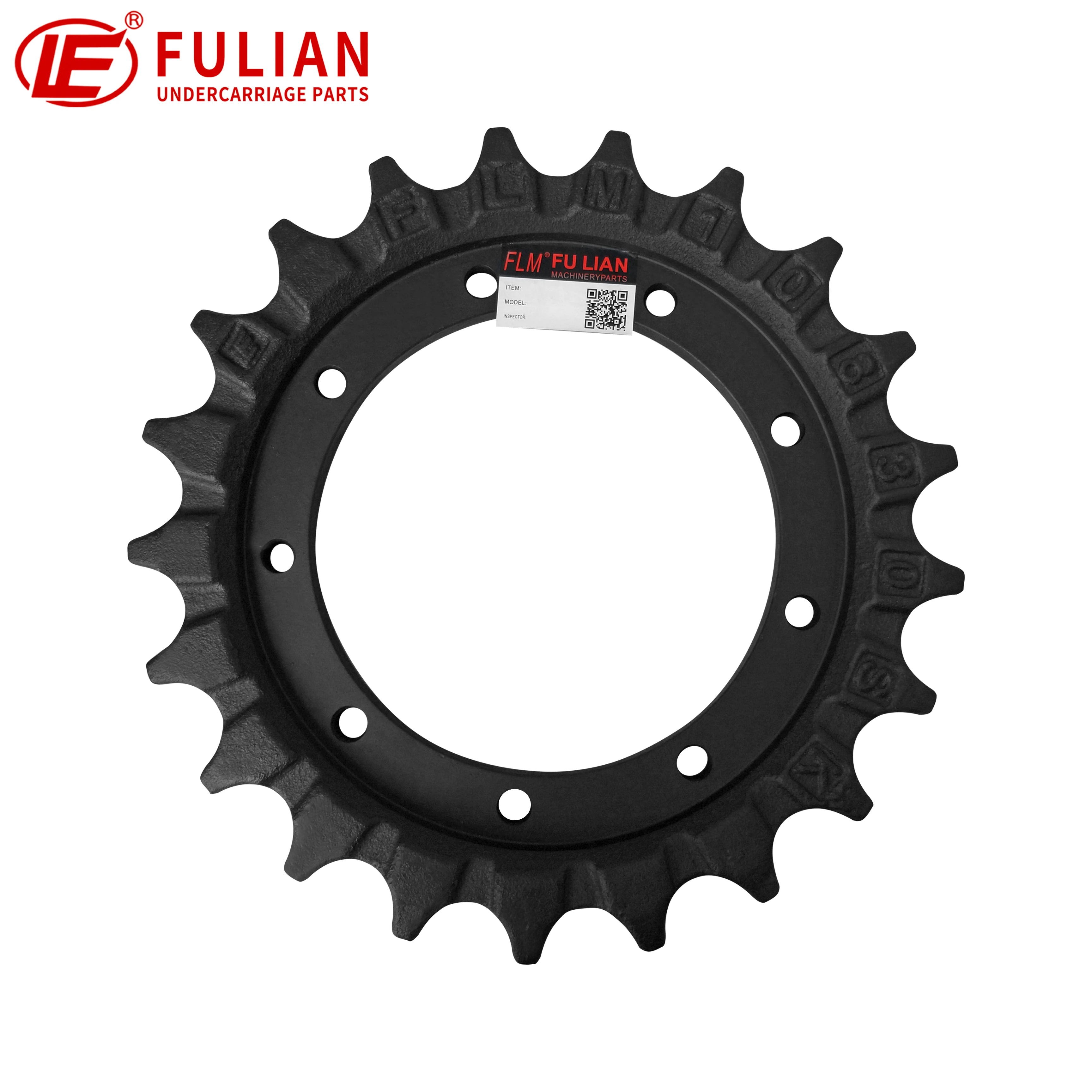 Heavy Duty Drive Sprocket Chain Sprocket for IHISCE IHI30 IHI35 Mini Excavator Undercarriage Parts 21 Teeth