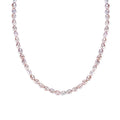 Nagosa Wholesale Gold Vermeil Jewellery 18k Sterling Silver Beautiful pink Freshwater Pearl Necklace for Women