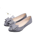 New Arrival Women Fashion Dress Shoes Ladies Pointed Toe Beautiful Bowknot Flat Shoes