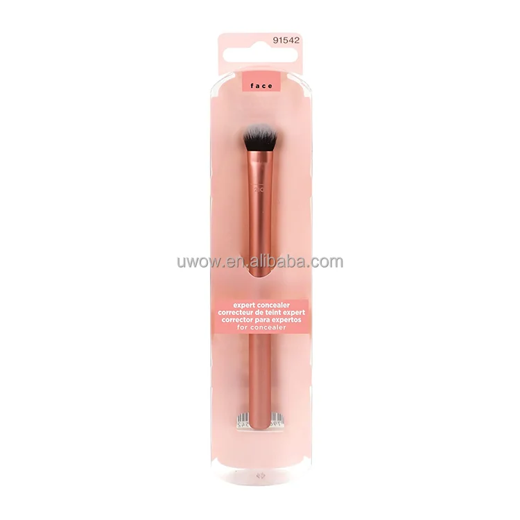 91542 RT Low Cheap Korean Full Bulk Gold Rose Light Pink Glitter Brightening Concealer Cosmetic Make up Makeup Brush Set