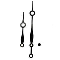 Black Hands Quartz Wall Clock Hands With Metal Pin Repair Tool