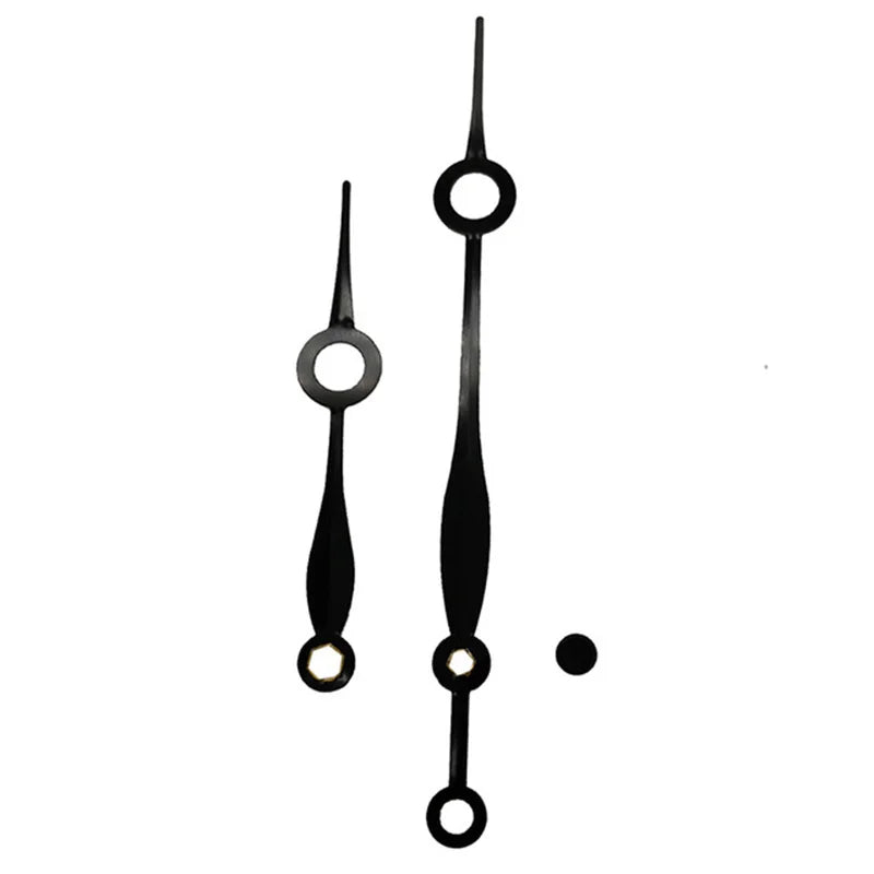 Black Hands Quartz Wall Clock Hands With Metal Pin Repair Tool