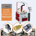 CNC 6050 Automatic Laser Metal Jewelry Cutter Precise to Cut Metal Sliver Gold Stainless Steel Copper Titanium