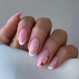 Wholesaler 24pcs Soft Gel Long Coffin Ballerina Fake Nails Designed False Gel Press on Nail Tips Full Cover
