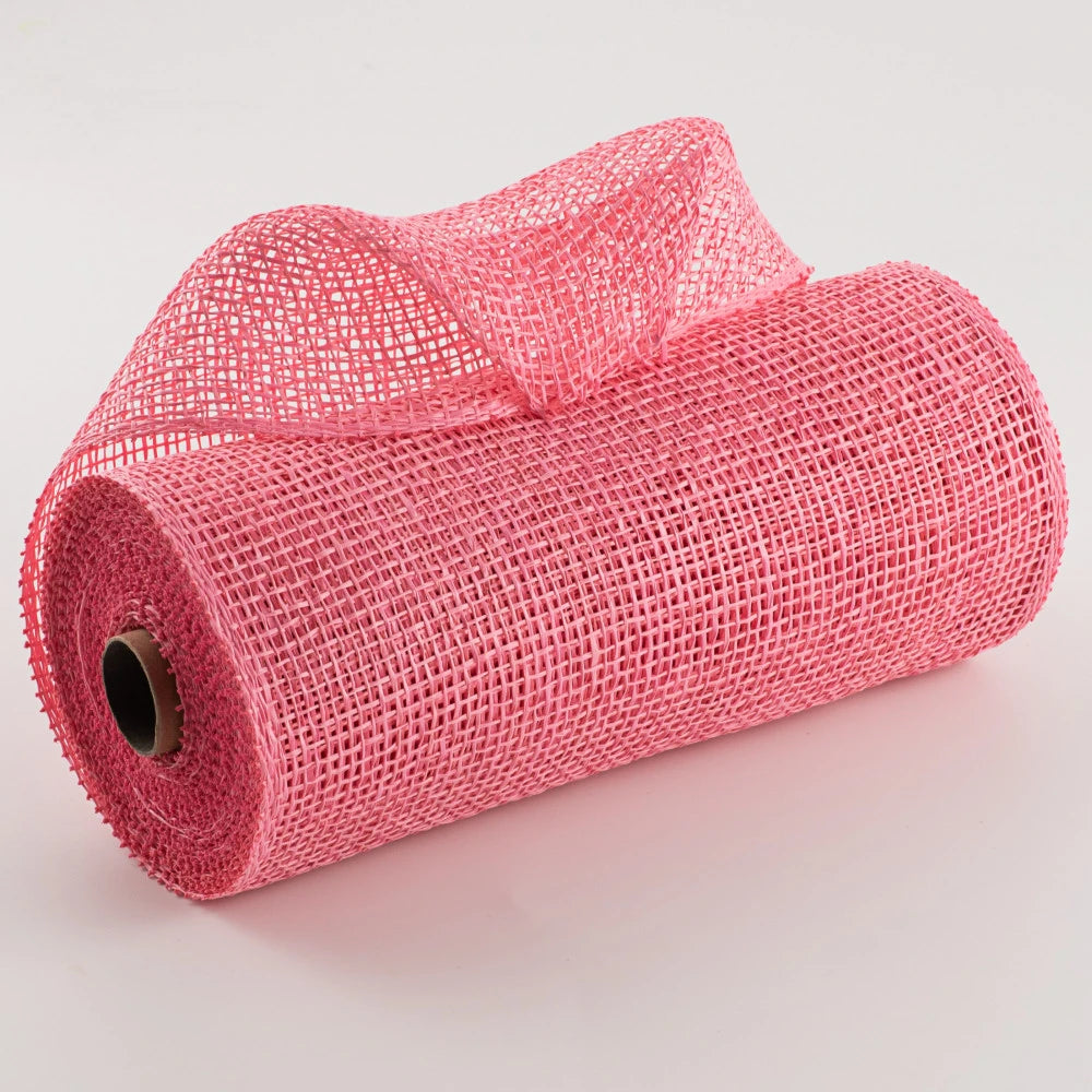 Poly Burlap Mesh Ribbon Decor Mesh Rolls for Spring Summer Easter DIY Flowers Wreath Garland