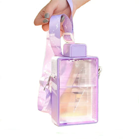Fashion Girl Plastic Cup Portable Outdoor Backpack Water Bottle College Students Children's Cup Gifts