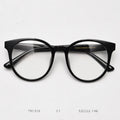 Fashion Round Anti Blue Light Glasses Frame Women TR90 Optical Prescription Eyewear Men Vintage Myopia Eyeglasses