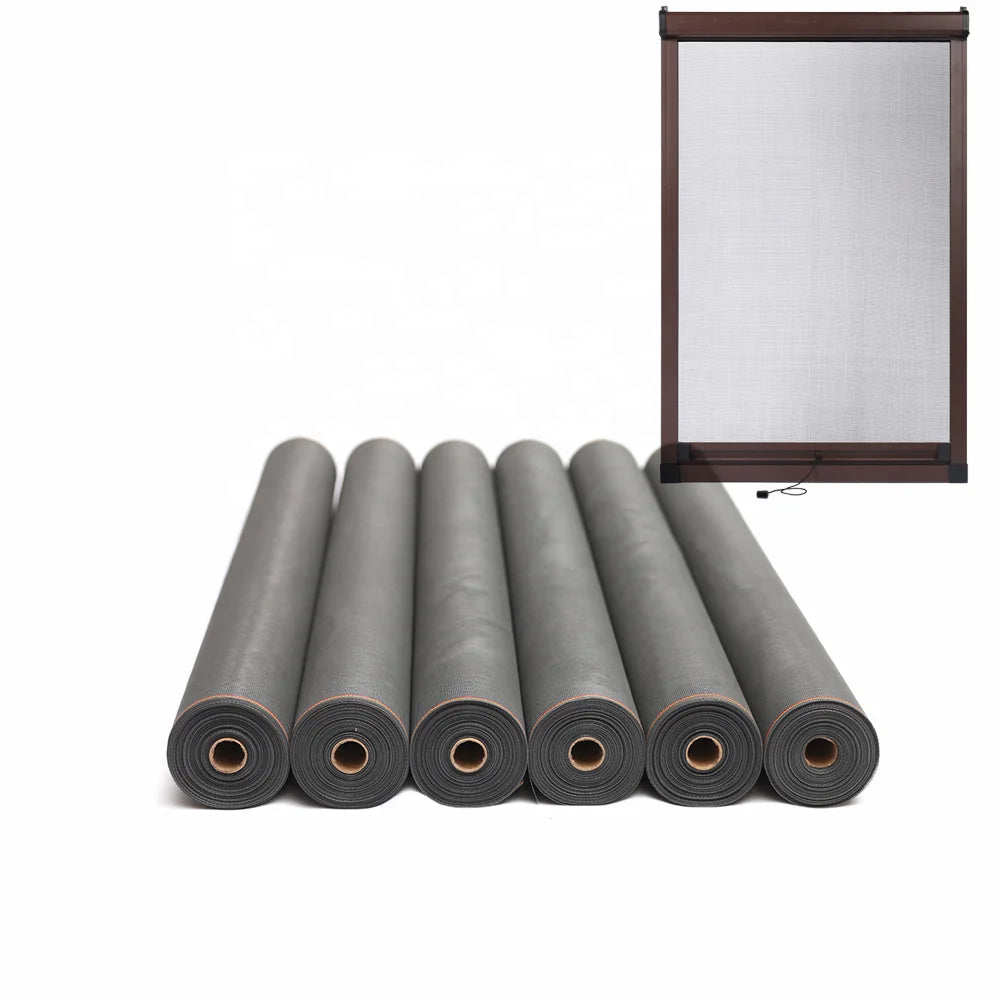 JINDI Modern Outdoor Durable Fiberglass Fly Net Insect Window Screen with Fire Resistance Clear Design 5-Year Warranty
