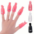 Nail Wrap Gel Polish Remover Soak Off Cap Clips Reusable Nail Art Soak Off Clip