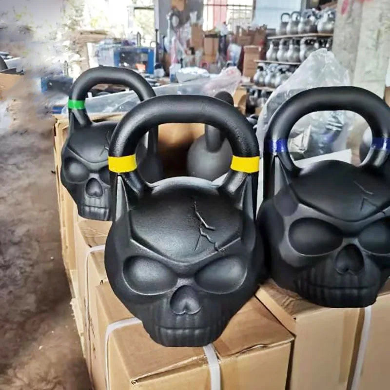 Hot Sale Animal Face Shaped Cast Iron Kettlebell