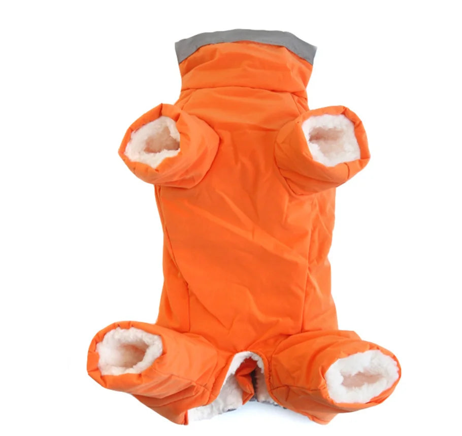 Wholesale Winter Male Female Pet Dog Warm One Piece RECOVERY SUIT Jumpsuit Clothing