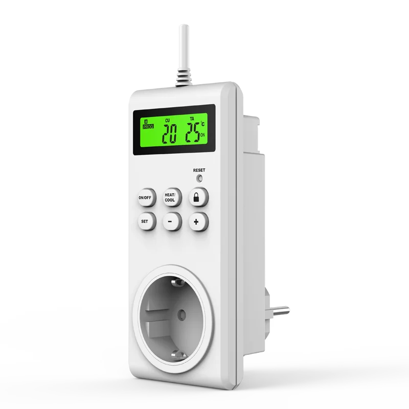 Super Smart Switch Thermostat for Home Heating With Back-Up Batteries